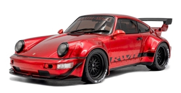 421186576 Porsche 911 (964) RWB Bodykit red metallic 1:18